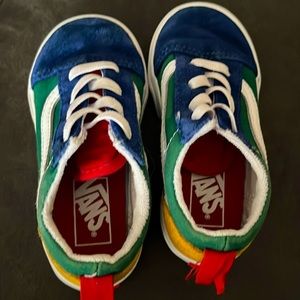 Kids multicolored vans